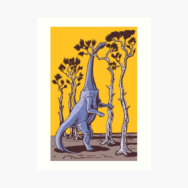 Reaching the Tree Tops Art Print