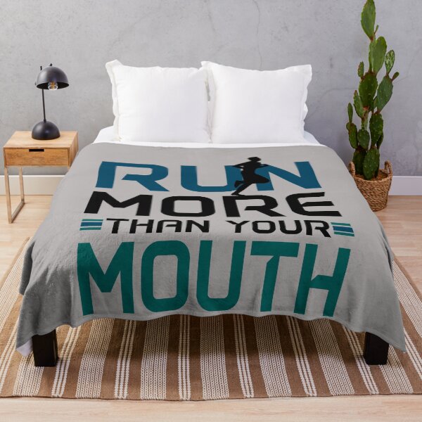 Item preview, Jogger saying run more than your mouth designed and sold by tarek25.