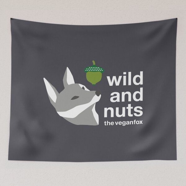 Item preview, THE GREY VEGANFOX designed and sold by VEGANKAISU.