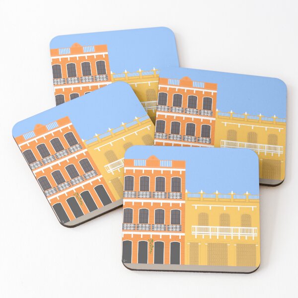Item preview, Colorful Buildings in Getsemani, Colombia designed and sold by Lyman Creative Co..