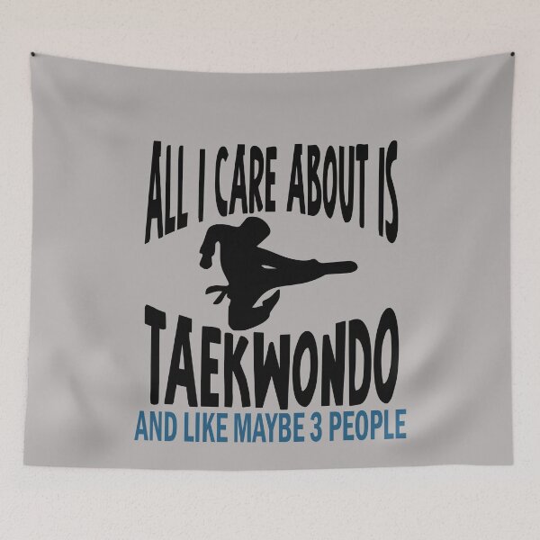 Item preview, Taekwondo Saying All I Care About is Taekwondo designed and sold by tarek25.