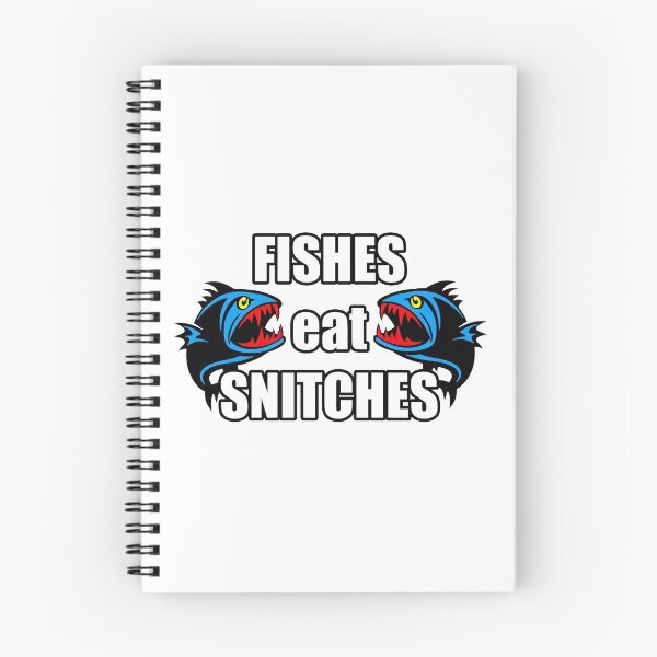 Item preview, Fishes eat Snitches; designed and sold by StickerApe.