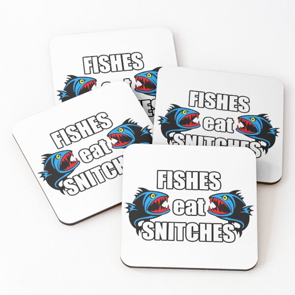 Item preview, Fishes eat Snitches; designed and sold by StickerApe.