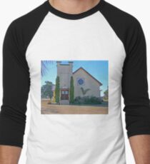 Holy Trinity Lutheran Church, Nobby, Qld, Australia Men's Baseball ¾ T-Shirt