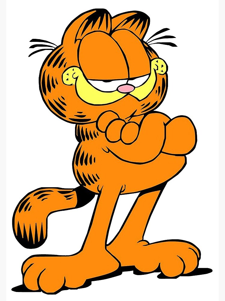 "garfield the cat" Spiral Notebook for Sale by mikagoodell Redbubble