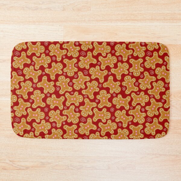 Item preview, Gingerbread Men on Red designed and sold by The Wellington Boot.