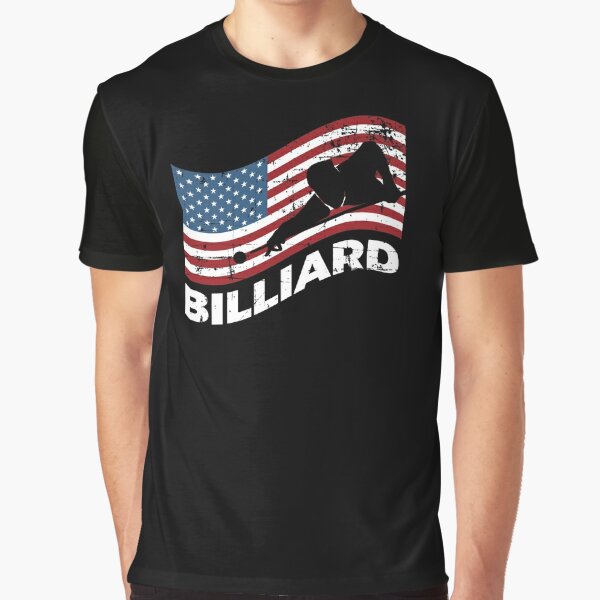 Billiard Shirt - Awesome Billiard Snooker Near Me America Flag