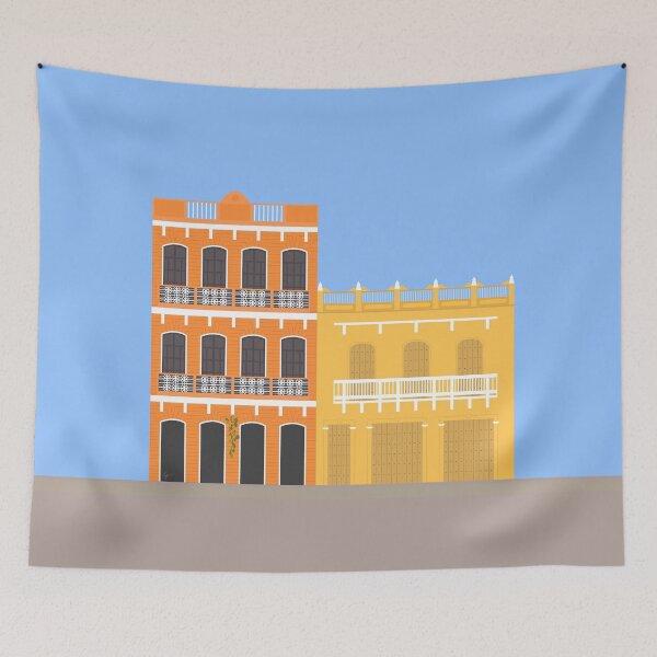 Item preview, Colorful Buildings in Getsemani, Colombia designed and sold by Lyman Creative Co..