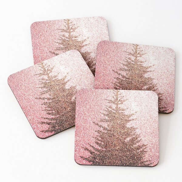 Item preview, Fir on pink glitter designed and sold by Ute Bivona.