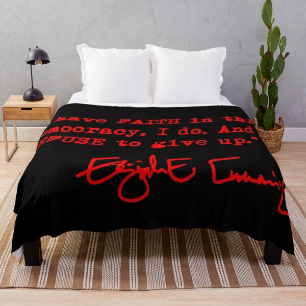 Item preview, I have faith in this democracy... Elijah Cummings (red) designed and sold by Thelittlelord.