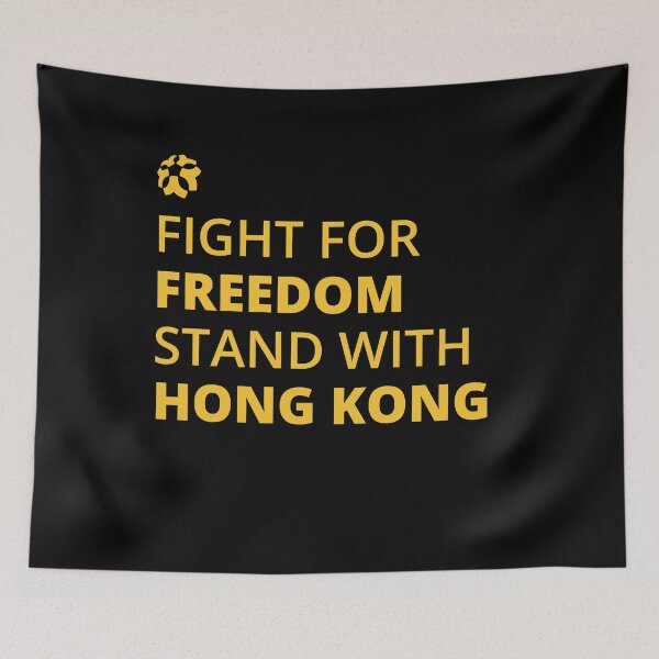 Item preview, FIGHT FOR FREEDOM STAND WITH HONG KONG NBA designed and sold by DoodlrMob.