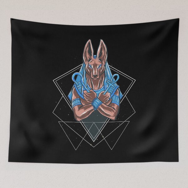 Item preview, Anubis Egyptian god of the dead. designed and sold by emphatic.