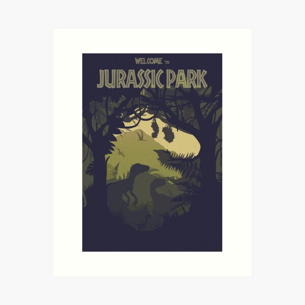Item preview, Welcome to Jurassic Park designed and sold by SergiHebles.