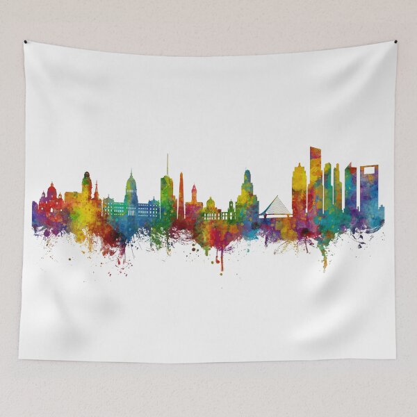 Item preview, Buenos Aires Argentina Skyline designed and sold by ArtPrints.