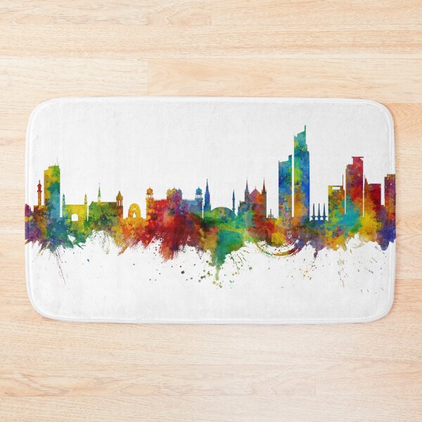 Item preview, Karachi Pakistan Skyline designed and sold by ArtPrints.