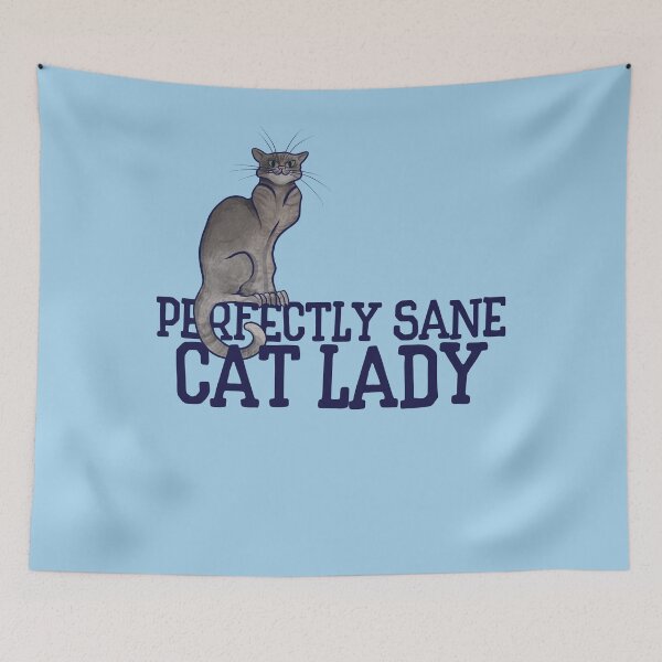 Item preview, Perfectly sane Cat Lady designed and sold by FrictionMaxxing.