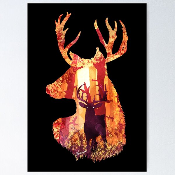 Item preview, Evening Solace Deer designed and sold by DVerissimo.