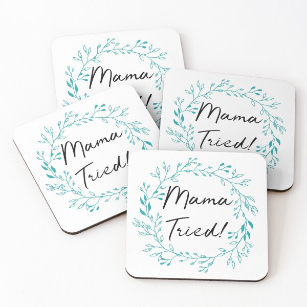 Item preview, Mama Tried Funny Art Witty Decor A501 designed and sold by byNicol.