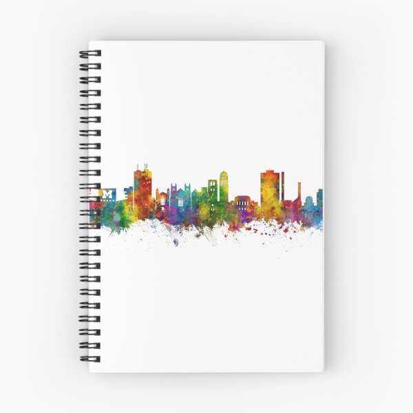 Item preview, Ann Arbor Michigan Skyline designed and sold by ArtPrints.