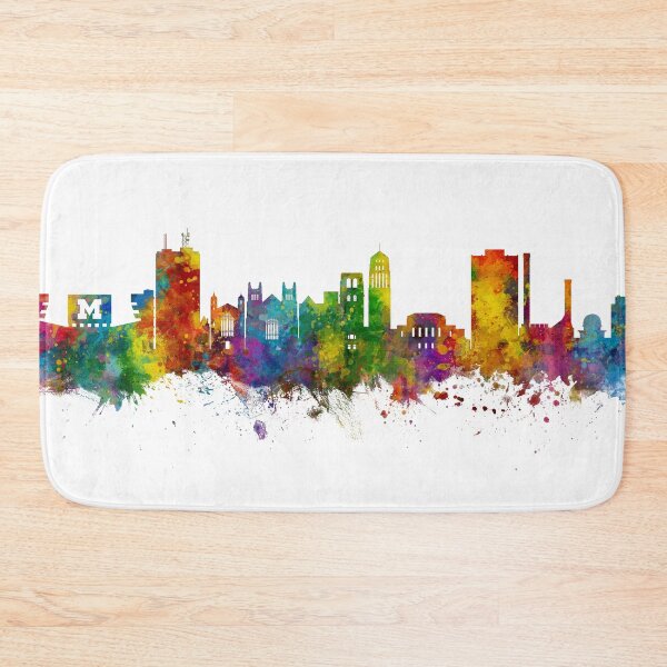 Item preview, Ann Arbor Michigan Skyline designed and sold by ArtPrints.