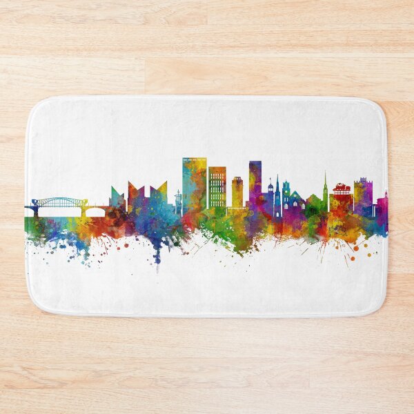 Item preview, Chattanooga Tennessee Skyline designed and sold by ArtPrints.