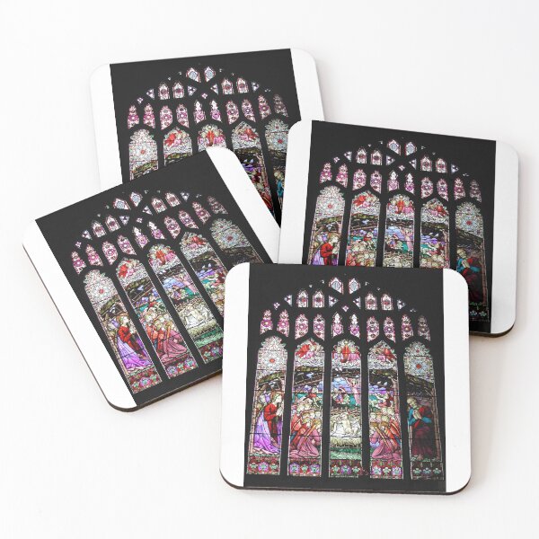 Item preview, Christmas Nativity Stained Glass Window designed and sold by AnnDixon.