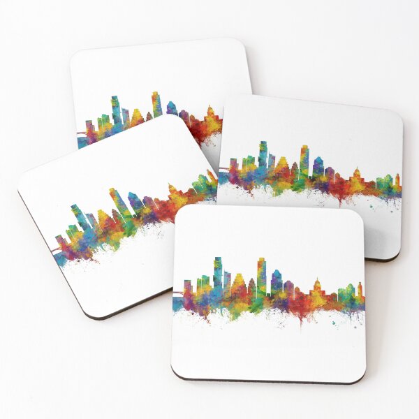 Item preview, Austin Texas Skyline designed and sold by ArtPrints.