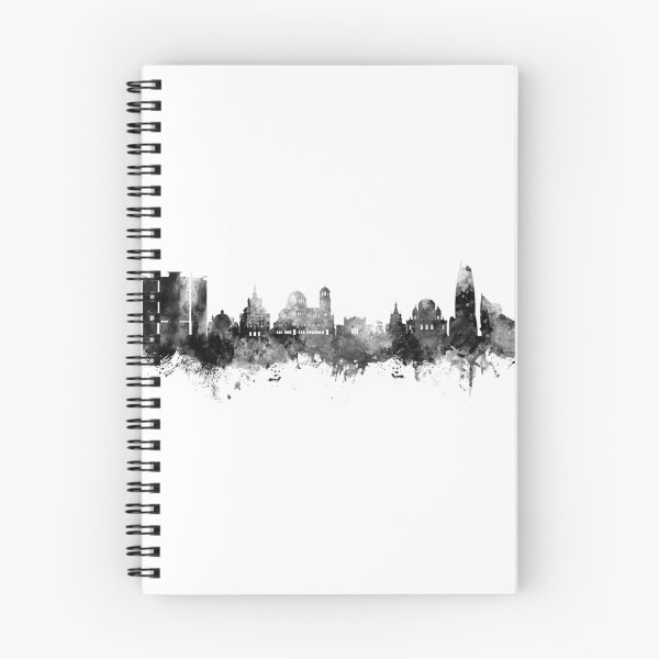 Item preview, Sofia Bulgaria Skyline designed and sold by ArtPrints.