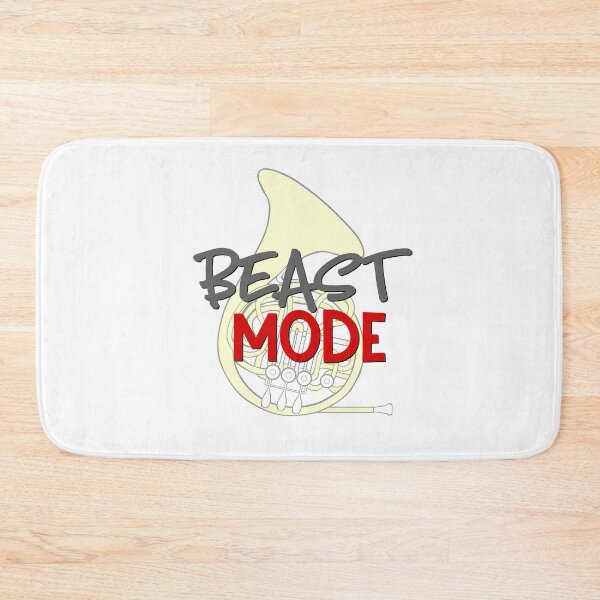 Item preview, Beast Mode - French Horn designed and sold by BandMomDesigns.