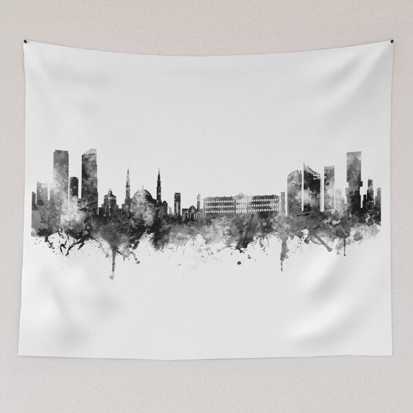Item preview, Beirut Lebanon Skyline designed and sold by ArtPrints.