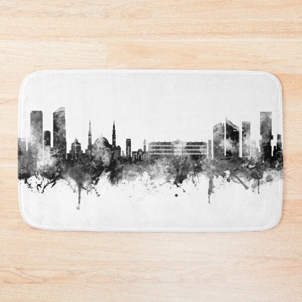 Item preview, Beirut Lebanon Skyline designed and sold by ArtPrints.