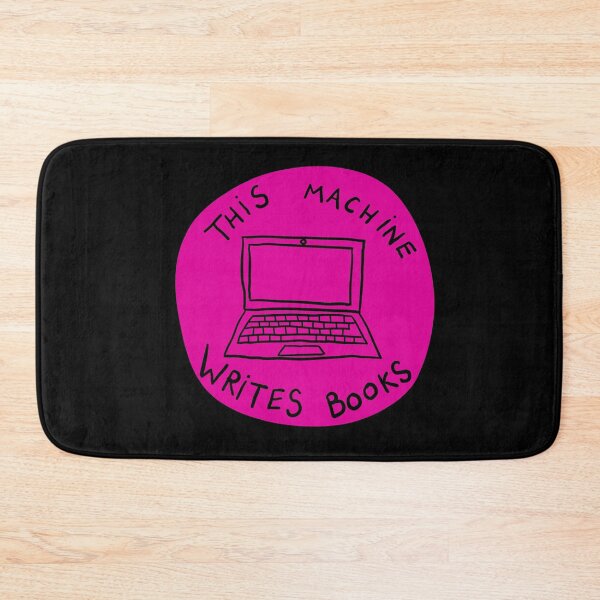 Item preview, This Machine Writes Books - Circle - Magenta designed and sold by MOREDANKMEMES.