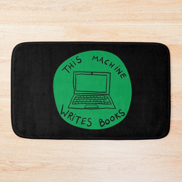 Item preview, This Machine Writes Books - Circle - Green designed and sold by MOREDANKMEMES.