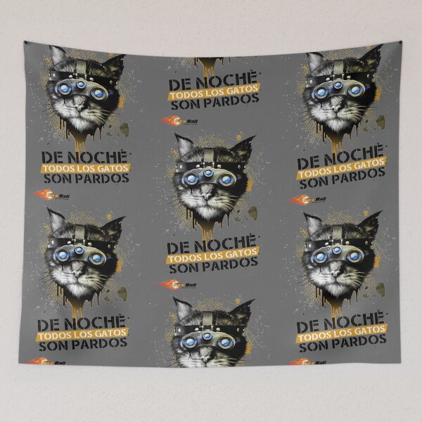 Item preview, At night, all cats are gray designed and sold by Frenchie Fever.