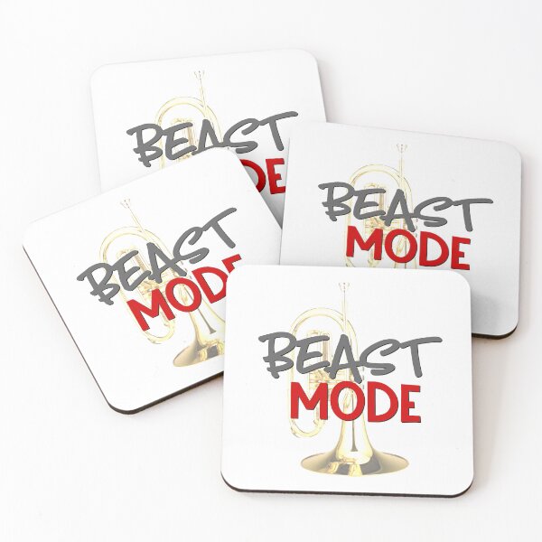 Item preview, Beast Mode - Mellophone designed and sold by BandMomDesigns.