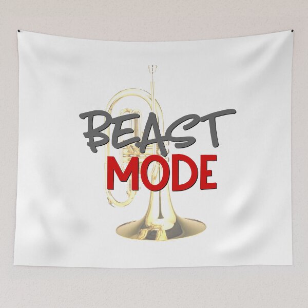 Item preview, Beast Mode - Mellophone designed and sold by BandMomDesigns.