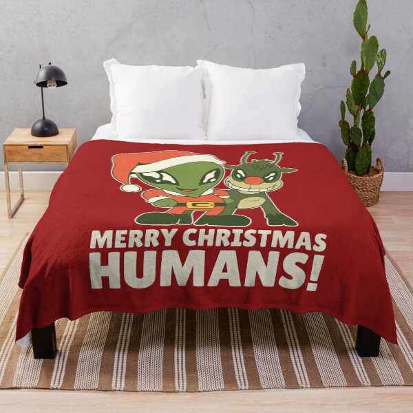 Item preview, Alien with reindeer, extraterrestrial Christmas greetings designed and sold by DerSenat.