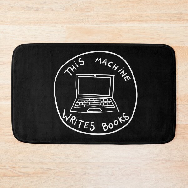 Item preview, This Machine Writes Books - Circle - Black designed and sold by MOREDANKMEMES.