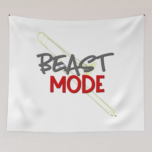 Item preview, Beast Mode - Trombone designed and sold by BandMomDesigns.