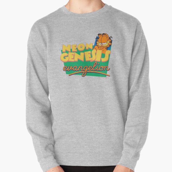 neon genesis garfield Sudadera sin capucha