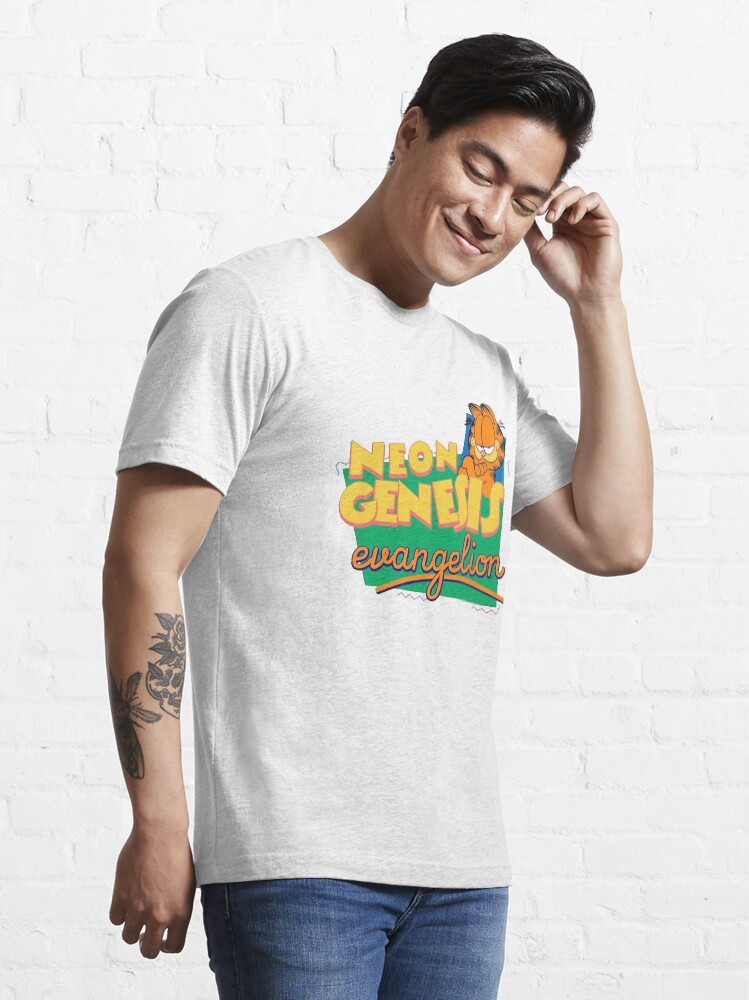 Alternative Ansicht von Neon Genesis Garfield Essential T-Shirt