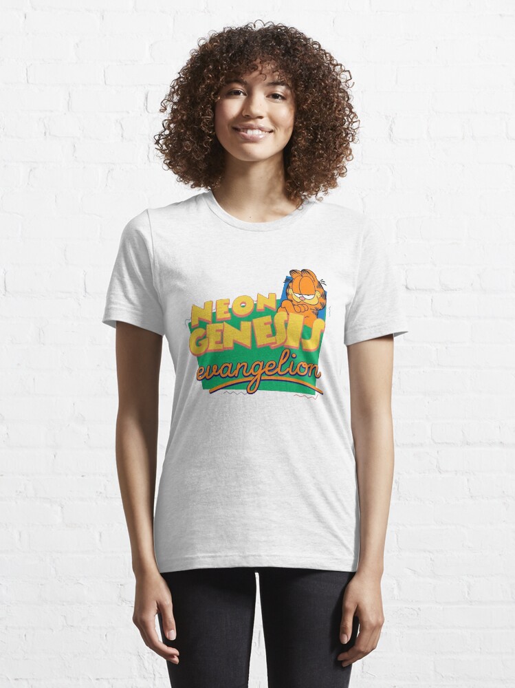 Alternative Ansicht von Neon Genesis Garfield Essential T-Shirt