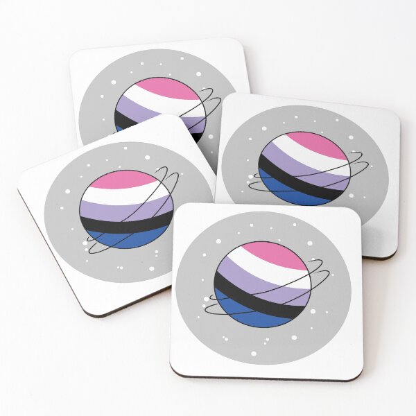 Item preview, Genderfluid Pride Planet designed and sold by BlueberryChi.