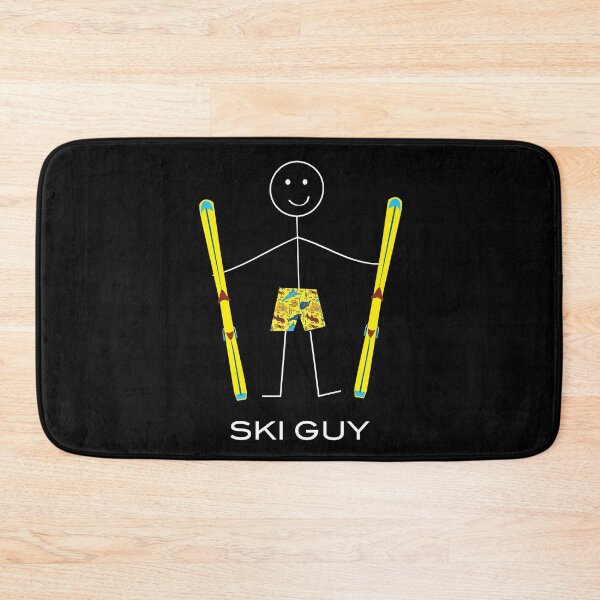 Item preview, Funny Mens Ski Guy designed and sold by whyitsme.
