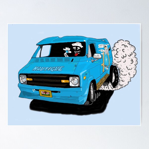 Item preview, Van designed and sold by Curt's KarToons.