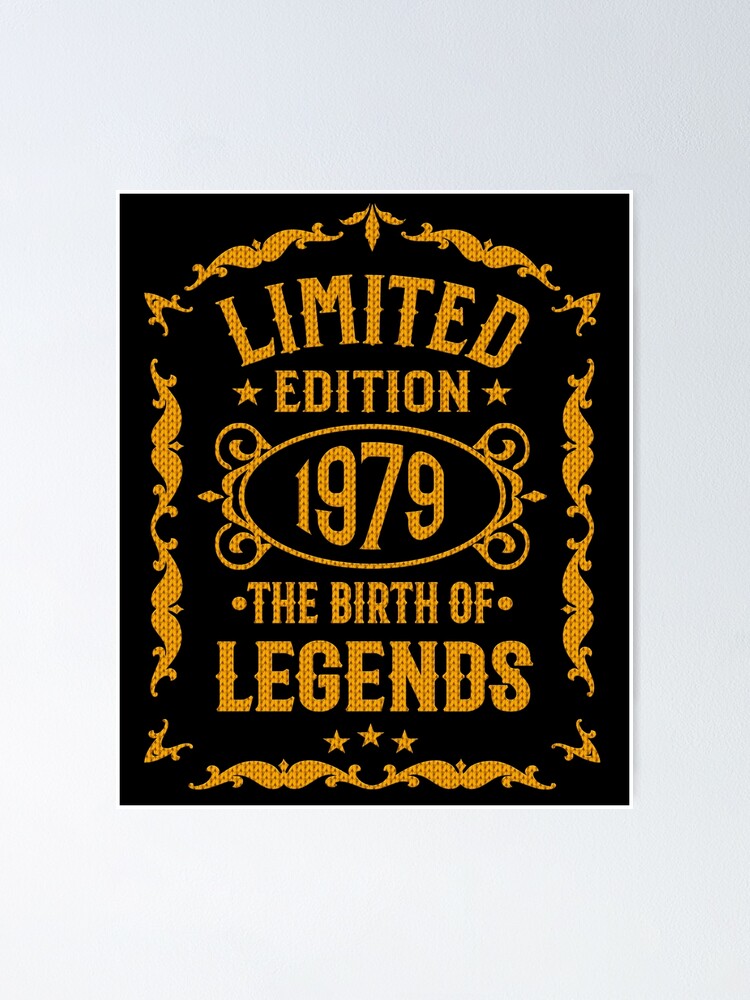 40th-birthday-born-1979-funny-legend-ugly-t-shirt-poster-by-dubbra-redbubble