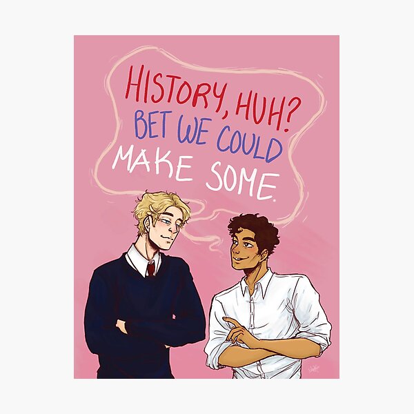 History, huh? Speech Bubble Photographic Print