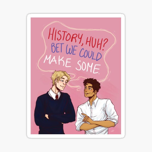 History, huh? Speech Bubble Sticker
