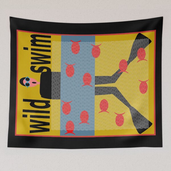 Item preview, Wild Swim designed and sold by krisevansart.