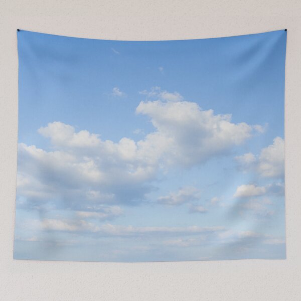 Item preview, Blue skies and fluffy clouds  designed and sold by Marie Carr.